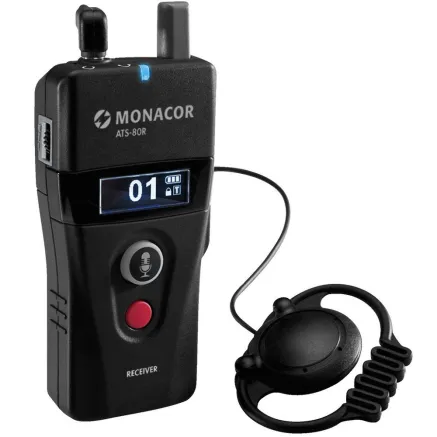 Monacor ATS-80R 42-Channel Digital PLL Voice Transmission System