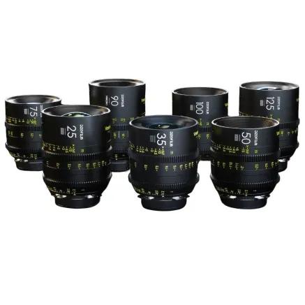 DZOFILM Vespid Prime 7-Lens Kit (25/35/50/75/100/125 T2.1 + Macro 90 T2.8)