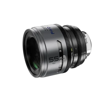 DZOFILM Pavo 2x Anamorphic 55mm T2.1 for PL/EF Mount (S35) metric - Blue Coating (DZO-PA5521PLMB)