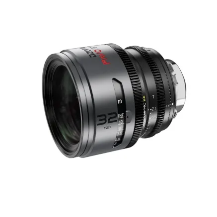 DZOFILM Pavo 2x Anamorphic 32mm T2.1 for PL/EF Mount (S35) metric - Neutral Coating (DZO-PA3221PLMN)