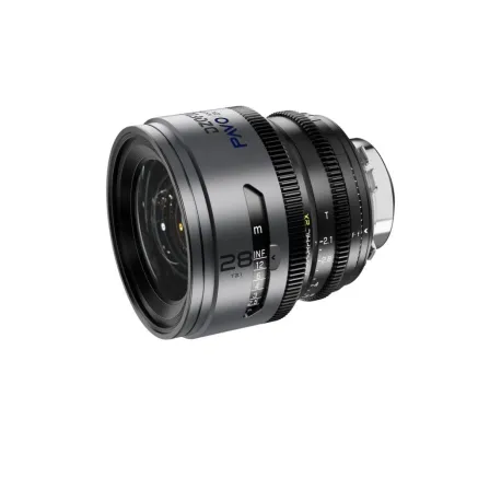 DZOFILM Pavo 2x Anamorphic 28mm T2.1 for PL/EF Mount (S35) metric - Blue Coating (DZO-PA2821PLMB)