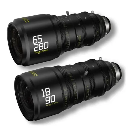 DZOFILM Tango 2-Lens Kit (18-90mm T2.9/65-280mm T2.9-4) for PL&EF Mount (S35) metric (w/o servo)