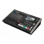 Roland VR-6HD Tiesioginės transliacijos AV mikseris su 4,3 colių jutikliniu ekranu, 28 kanalų garso mikšeriu ir tiesioginės transliacijos sąsaja profesionaliai vaizdo produkcijai.