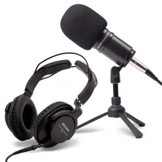 Podkāstu mikrofoni - Zoom ZDM-1PMP Podcast Mic Pack - ātri pasūtīt no ražotāja