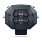 Zoom EXH-8 XLR plėtimosi kapsulė H8 su keturiais reguliatoriais, keturiais fantominio maitinimo indikatoriais ir tekstūruotu laikikliu.
