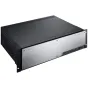 Roland V-1200HD Multi-Format Video Switcher su kompaktišku dizainu, su poliruotu metaliniu priekiu, valdymo mygtukais, žaliais LED indikatoriais ir ventiliacijos grotelėmis, idealiai tinka tiesioginiam gamybai ir transliacijoms.