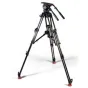 Sachtler System 20 S1 HD MCF trikojis su skysčiu galva, vidurio skleidikliu ir paminkštinta krepšiu profesionaliam vaizdo naudojimui