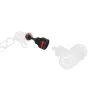 SeaLife Flex-Connect Sea Dragon Ball Joint Adapter (SL995) - tvirtas aliuminio rutulinis jungtis su raudonais akcentais