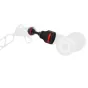 SeaLife Flex-Connect Sea Dragon Ball Joint Adapter (SL995) su raudonais akcentu, skirtas saugiam prijungimui prie povandeninės kameros korpuso