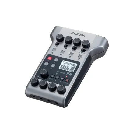 Zoom P4 PodTrak Podcasting Mixer and Interface