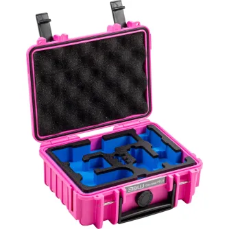 Hard Cases - BW B&W CASES TYPE 500 FOR DJI OSMO POCKET 3 CREATOR COMBO, PINK 109071 - quick order from manufacturer