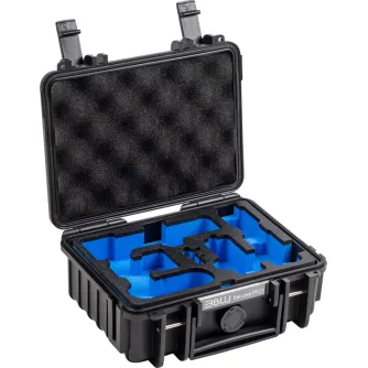 Hard Cases - BW B&W Cases Type 500 for DJI OSMO POCKET 3 CREATOR COMBO, black 109063 - quick order from manufacturer