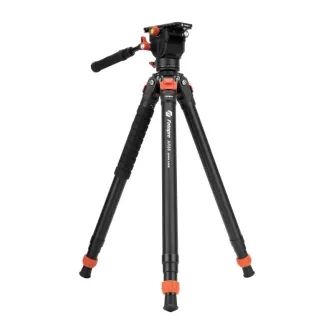 FotoproAK66i-SpeedyvideotripodwithMH-6AProhead-black