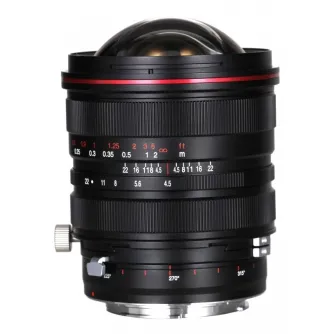 Laowa 15mm f/4.5R Zero-D Shift objektyvas Canon EF sistemoje - ultraplakšs perspektyvų korekcijos objektyvas su 11mm perėjimo diapazonu, idealus architektūros ir interjero fotografijai