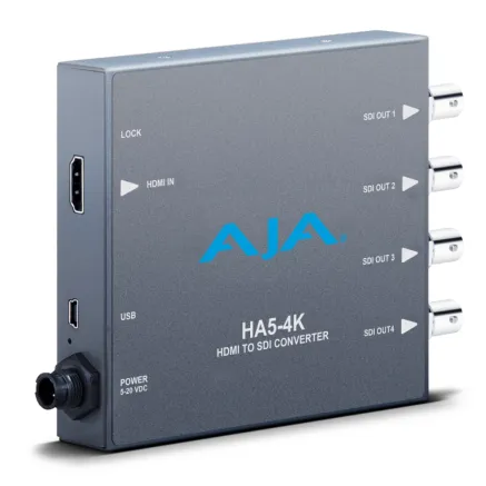 AJA HA5-4K HDMI to 4K/UHD SDI Converter