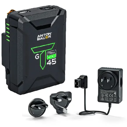 Anton/Bauer Anton Bauer Titon Micro 45 V-Mount Travel Kit