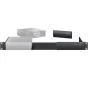 Blackmagic Universal Rack Shelf su priekinio panelio prievadais ir atskira 1RU rack vienetui pritaikytiems sprendimams