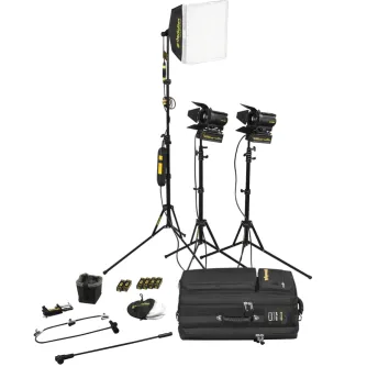 Light Panels - Dedolight Portable Studio 3-Light Kit SPS3 - quick order from manufacturer