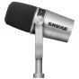 Mikrofoni - Shure MV7 Silver - ātri pasūtīt no ražotāja