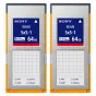 SonySxS-1MemoryCard64GB,2pcs(2SBS-64G1C)