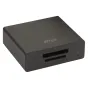 Wise CFexpress Type B ir SD UHS-II kortelių skaitytuvas su USB 3.2 Gen2 saskarna, aliuminio dizainu ir dviem slotais greitam duomenų perdavimui