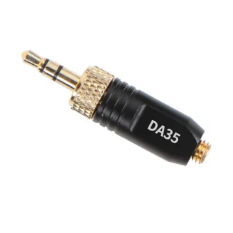 Mikrofonu aksesuāri - Deity DA35 Adapter black (Microdot to Standard Locking 3.5mm) - ātri pasūtīt no ražotāja