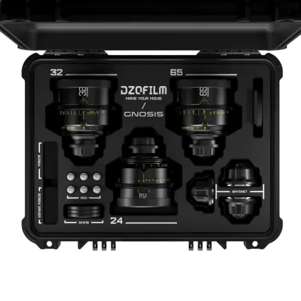 DZOFILM Gnosis 3-Lens Kit (Macro 24/32/65 T2.8)