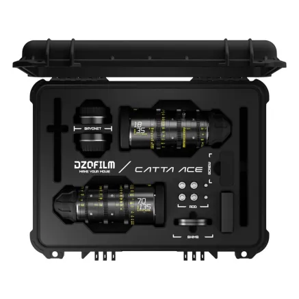 DZOFILM Cine Lens Catta Ace Zoom 2-Lens Kit (18-35/70-135 T2.9) Black