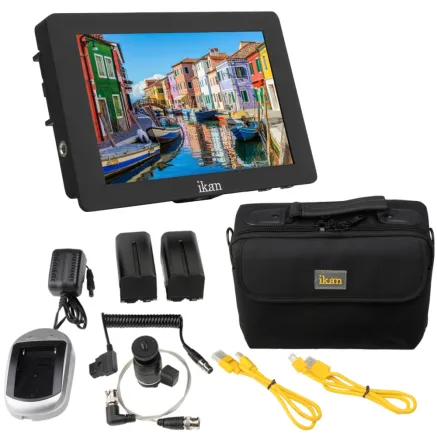 Ikan Saga 7 High Bright Monitor Deluxe Kit (S7H-DK-E6)