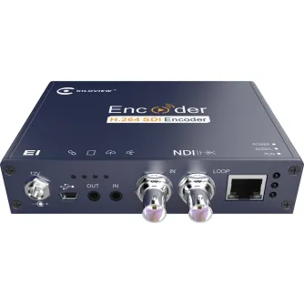 Kiloview HD 3G-SDI NDI Ugnėtinis Videošifruojantis E1-s/NDI - Profesionalus 1080p60 tiesioginės transliacijos šifruoklis su SDI/HDMI į H.264 IP konvertavimu Kiloview HD 3G-SDI NDI Ugnėtinis Videošifruojantis E1-s/NDI - Profesionalus 1080p60 tiesioginės transliacijos šifruoklis su SDI/HDMI į H.264 IP konvertavimu