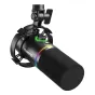 Maono Dynamic Microphone Maono PD200x (black) USB-C, mini jack 3.5mm, XLR