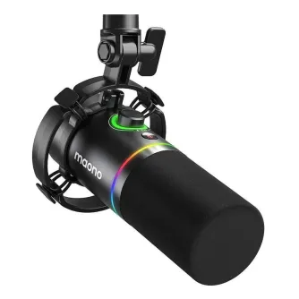 Podkāstu mikrofoni - Maono Dynamic Microphone Maono PD200x (black) - ātri pasūtīt no ražotāja