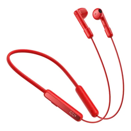 Magnetic Wireless Neckband Headphones, Joyroom JR-DS1, (red) JR-DS1 Red