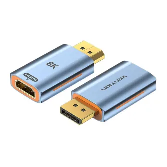 HDMIfemale-DisplayPortmaleadapterVentionHFMH08K(blue)