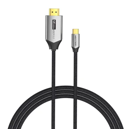 USB-C to HDMI Cable 1m Vention CRBBF (Black) CRBBF