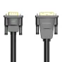 DVI(24+1) to VGA Cable 1.5m Vention EABBG (Black) EABBG