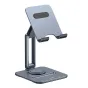 Discontinued - Desktop Biaxial Foldable Metal Stand Baseus (for Tablets) Space Grey B10431801811-00