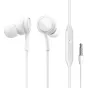 Joyroom Wired Earphones JR-EW02, Half in Ear (White) JR-EW02 White