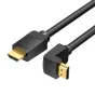 Discontinued - Cable HDMI Vention AAQBG 1,5m Angle 270 (black) AAQBG