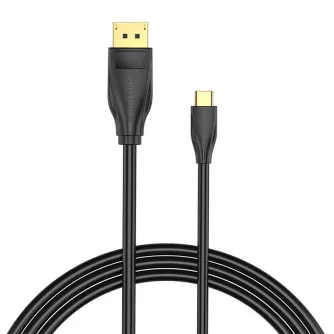 Vention USB-C į DisplayPort 8K HD kabelis 2m – Aukštos kokybės, patvarus kabelis sklandžiam ryšiui. Vention USB-C į DisplayPort 8K HD kabelis 2m – Aukštos kokybės, patvarus kabelis sklandžiam ryšiui.