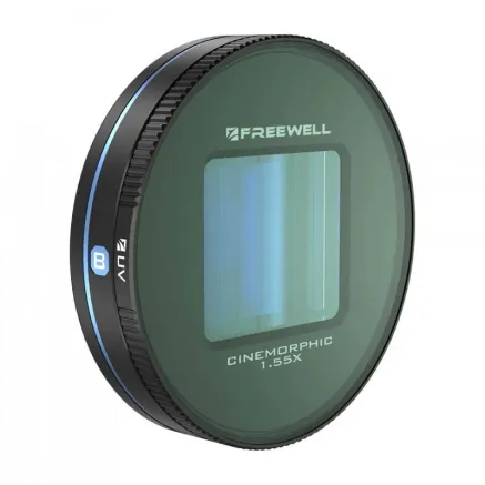 Blue Anamorphic Lens 1.55x Freewell for Galaxy and Sherp FW-SH-BANM55