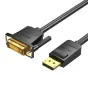 Discontinued - DisplayPort to DVI Cable 2m Vention HAFBH (Black) HAFBH