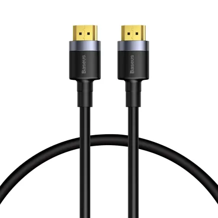 Baseus Cafule 4KHDMI Male To 4KHDMI Male Adapter Cable 1m Black CADKLF-E01