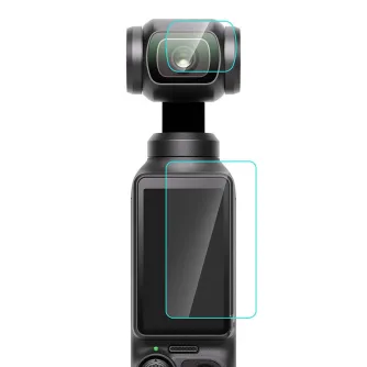 PuluzTemperedGlassLensandScreenProtectorDJIOSMOPocket3PU950T