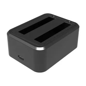 Accessories for Action Cameras - USB Dual Batteries Charger PULUZ For Insta360 X3 PU818 - quick order from manufacturer