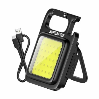 Lukturi - Flashlight Superfire MX16, 600lm, 500mAh, USB-C MX16 - ātri pasūtīt no ražotāja