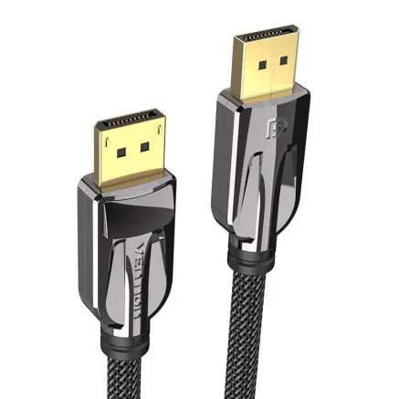 Display Port cable 2x Male, Vention HCABI 8K 60Hz, 3m (black) HCABI