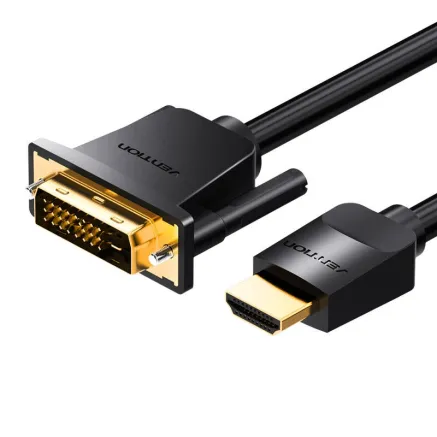 HDMI to DVI Cable 3m Vention ABFBI (Black) ABFBI