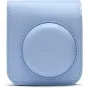 Instant camera instax mini 12 PASTEL BLUE + CASE original + instax mini glossy (10pcs)