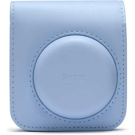 Instant camera instax mini 12 PASTEL BLUE + CASE original + instax mini glossy (10pcs)